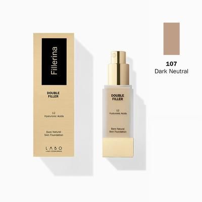 Double Filler 12 Hyaluronic Acids Bare Natural Skin Fondotinta Colore