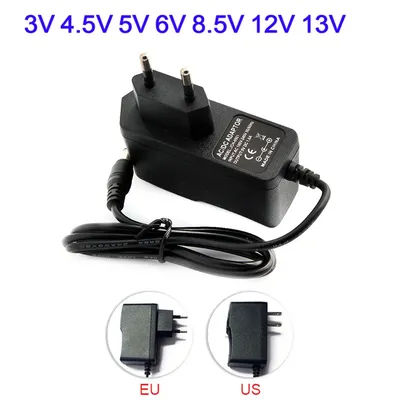 220v To 12V 5V Power Supply Adapter 3V 4.5V 5V 6V 8.5V 9V 12V 13V 1A Led Power Supply Charger Universal Lighting Transformers