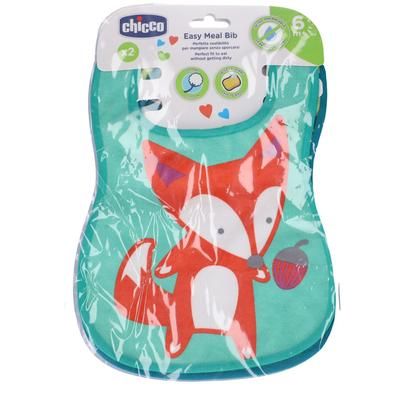 Chicco Bavaglini Easy Meal 2 Pezzi 1 pz Altro