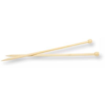 buttinette Aiguilles droites, en bambou, longueur : 35 cm