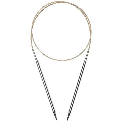addi Aiguilles circulaires, laiton, 80 cm