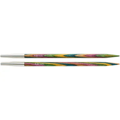 Knit Pro Pointes d'aiguilles "Symfonie", bois de bouleau, longueur : 11,5 cm