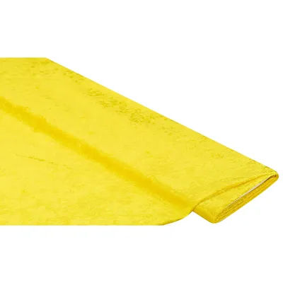 Panne de velours, jaune