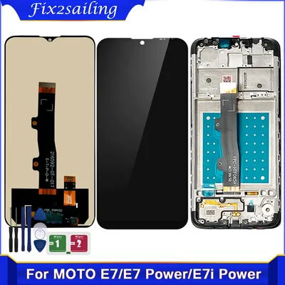 6.5" Display For Motorola Moto E7 Lcd Touch Screen Digitizer Assembly For Moto E7 Power Screen E7i