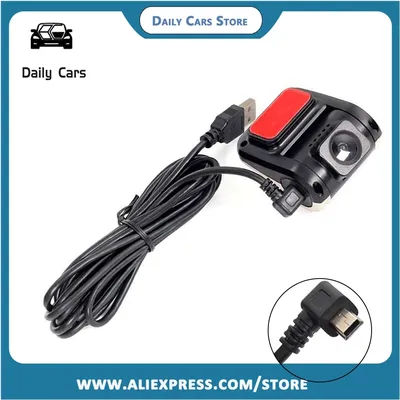 Car Dash Cam 1080P HD DVR Camera G-Sensor Video Recorder Dashcam Loop Recording ADAS System Black Box USB