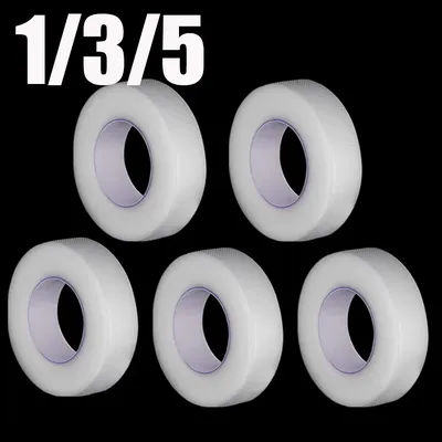 1/3/5 Rolls Eyelashes Extension Tape PE Adhesive Tapes Under Eye Patches Micropore Tool For Lashes Grafting Sensitive Skin Using