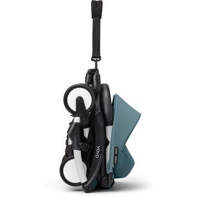 Stokke YOYO3 Ultra Compact 6+ Stroller (One Box) - White / Aqua