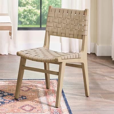 Sabino Side Chair - Tan - Grandin Road