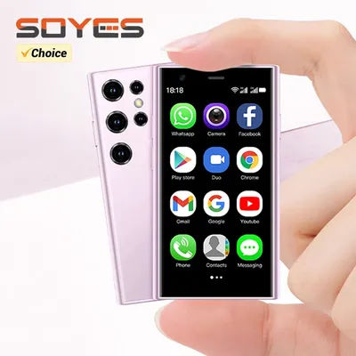 SOYES S23 Pro 3.0" Android8.1 Mini Smartphone 2GB RAM 16GB ROM Dual SIM Standby 1000mAh 3G Network Compact Mobile Phone