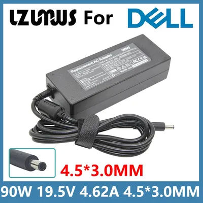 19.5V 4.62A 90W 4.5*3.0MM AC Laptop Charger For Dell XPS 11 12 13 L321X L322X Inspiron 12 14 15 24 Vostro 20 Power
