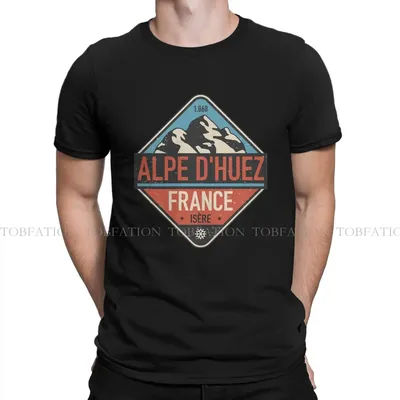 Alpe D Huez France t-shirt Unique Down Hill descente Sports extrêmes confortable Hip Hop graphique t-shirt trucs offre spéciale