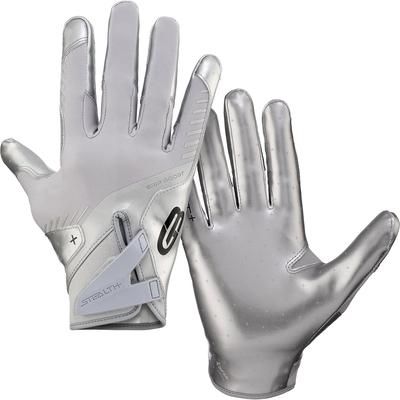 Grip Boost Stealth 6.0 Boost+ Adult Football Gloves Chrome