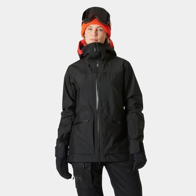 Helly Hansen Women's Powderqueen 3.0 Durable Ski Jacket Black XL