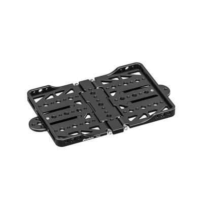 Leofoto FDM-05 Foldable Tac Table - 1/4'' & 3/8'' Mounting Integrated Arca Rail Black FDM-05