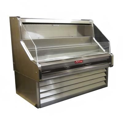 Howard-McCray SC-OS30E-6-S 75" Impulse Horizontal Open Air Cooler w/ 3 Levels, 115v, Stainless Steel