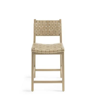 Sabino Low Back Bar & Counter Stool - Counter Height (24" Seat), Tan/Counter Height - Grandin Road