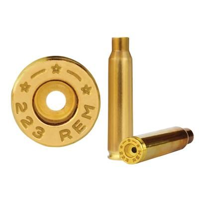 HSM Ammunition Starline Rifle Brass Unprimed Cases 223 Rem Caliber 100 Per Bag 223REMEUP100