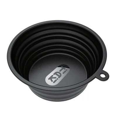 750ml Black TIAKI Silicone Travel Dog Bowl