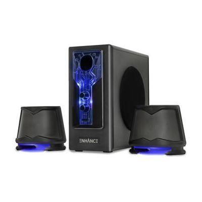 Enhance SB 2.1 Computer Speakers with Subwoofer for Desktop and Laptop Computers (B ENPCSB2300BLUS