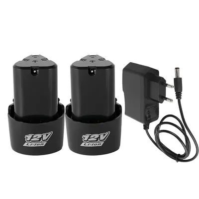 12V NEW Universal Rechargeable Lithium-Ion Battery for Electric Screwdriver Electric Drill Mini Angle Grinder Tools