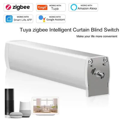 Top Tuya Smart WIFI Curtain Motor Electric Wireless Remote Control Voice Control motors Zigbee