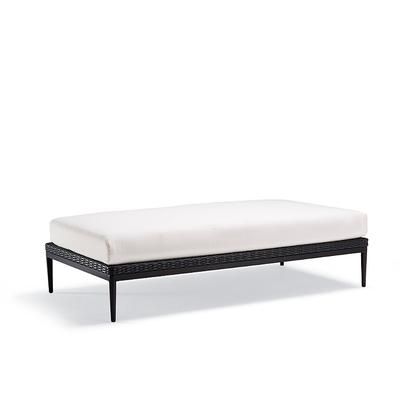 Palazzo Double Ottoman Cushion - Custom Sunbrella Rain, Brick Rain - Frontgate