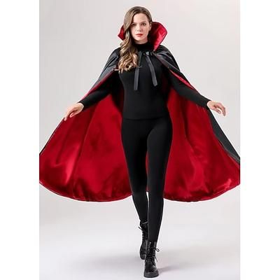 Costume Cosplay Mantello Vampiro Abiti Cosplay Adulti Per uomo Per donna Carnevale Mascherata martedì grasso Festa / Sera Costumi di Halloween facili Vestirsi