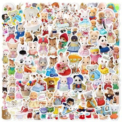 TEMU 100 Pcs Small Animal - Perfect For Diy Decorations On Laptops, Phones, Books, Skateboards, And Helmets - Suitable For Halloween And Christmas Gifts