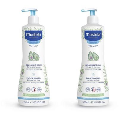 Mustela® Gel Detergente Delicato Set da 2 2x750 ml Sapone liquido
