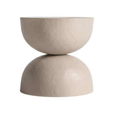 Tavolo di servizio in marrone chiaro 45x45x45 cm