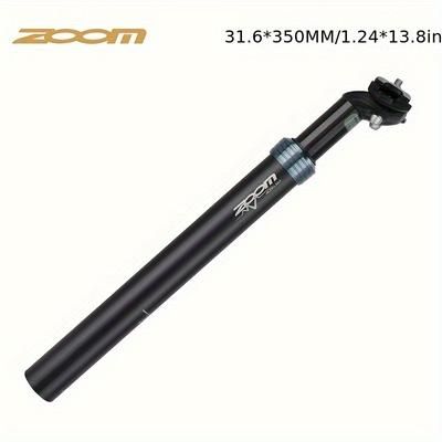 TEMU Lightweight Aluminum Bike Seatpost - Adjustable , Fit For 27.2mm To 33.9mm Sizes, Mtb & Road Bikes
