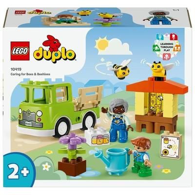 LEGO DUPLO 10419 Cura di Api e Alveari, Gioco Educativo per Bambini in