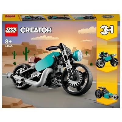 LEGO Creator 31135 Motocicletta Vintage, Set 3 in 1 con Moto Giocattol