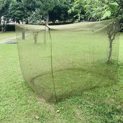 Camping Fishing Insect Net Mosquito Net Hanging Tent Single Outdoor Dining Sunshade Insect Net Summer Breathable Mosquito Net