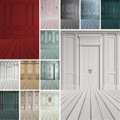 MOON.QG Western Home Living Room Photography Studio Backdrops Product Birthday Background 3D Vintage
