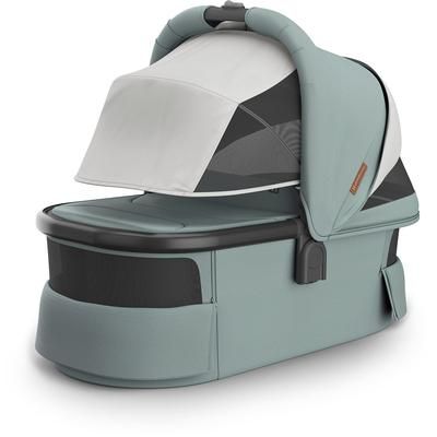 UPPAbaby Bassinet V3 - Kenzi (Mystic Aqua / Carbon Frame)