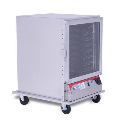 BevLes PHC44-16-A-1L1 1/2 Size Non-Insulated Mobile Heated Proofing Cabinet w/ 8 Pan Capacity - 120v/1ph