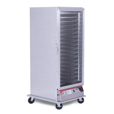 BevLes PICA70-32INS-AED-1R2 Full Size Insulated Mobile Heated Proofing Cabinet w/ 16 Pan Capacity - 120v/1ph