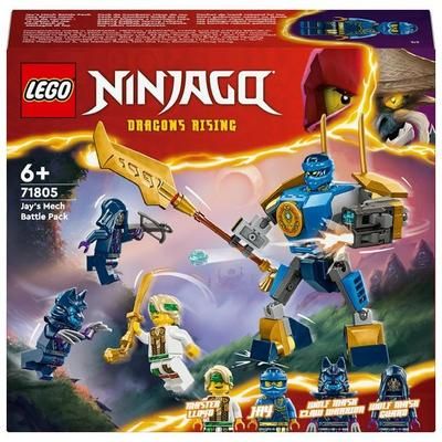 LEGO NINJAGO 71805 Pack Mech da Battaglia di Jay, Giochi per Bambini 6