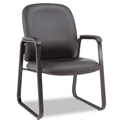 Alera GE43LS10B Genaro High-Back Guest Chair, 24.60" x 24.80" x 36.61", Black Seat/Black Back, Black Base ALEGE43LS10B