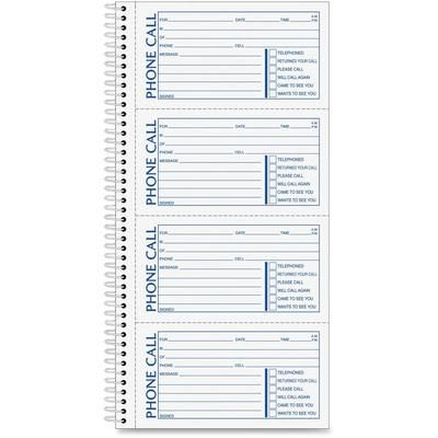 Adams Business Forms SC1154D Phone Message Book, 11 x5 1/4 , 400 St/Bk ABFSC1154D