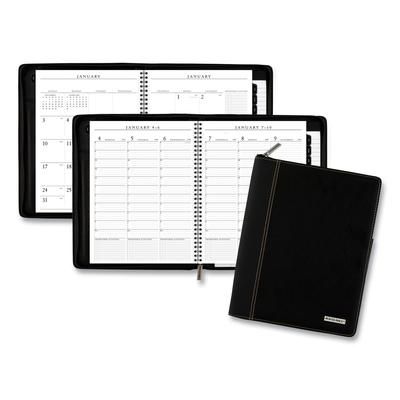 At-A-Glance 70-NX81-05 Executive Weekly Vertical-Column Appointment Book, Telephone/Address Section, 11 x 8.25, Black, 12-Month (Jan-Dec): 2023 AAG70N