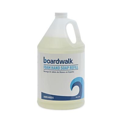 Boardwalk 440CT Foaming Hand Soap, Herbal Mint Scent, 1 gal Bottle, 4/Carton - Case of 4 BWK440CT