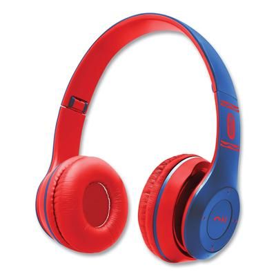 Crayola CHPBT348B Boost Active Wireless Headphones, Blue/Red MIGCHPBT348B