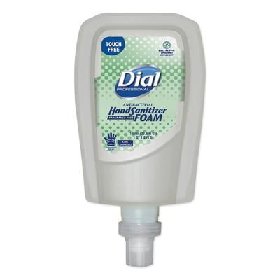 Dial Professional 16694 FIT Fragrance-Free Antimicrobial Foaming Hand Sanitizer Touch-Free Dispenser Refill, 1000 mL, 3/Carton - Case of 3 DIA16694