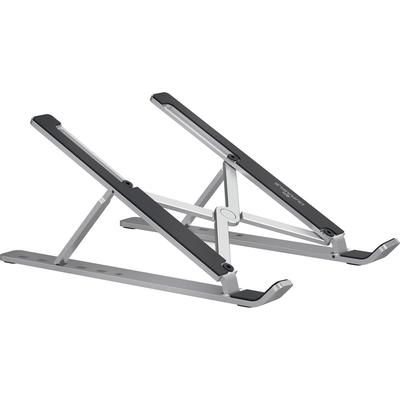 Durable Office Products Corporation 505123 Laptop Stand FOLD - Upto 15" Screen Size Notebook Support - Aluminum - Silver DBL505123