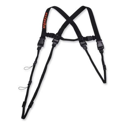 Ergodyne 19170 Squids 3132 Barcode Scanner Lanyard Harness, X-Large: 23" Arm Strap, 46" Lanyard Strap, Black, Ships in 1-3 Business Days EGO19170