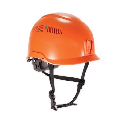 Ergodyne 60206 Skullerz 8975 Class C Safety Helmet, 6-Point Ratchet Suspension, Orange, Ships in 1-3 Business Days EGO60206