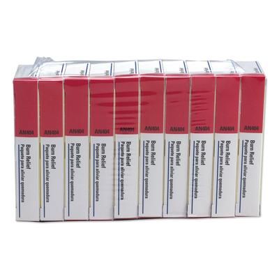 First Aid Only AN-404 Burn Treatment Pack Refills for ANSI-Compliant First Aid Kits/Cabinets, 60/Pack - Pack of 60 FAOAN404
