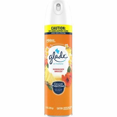 Glade 346571CT Hawaiian Breeze Scent Air Spray, Aerosol, 8.3 fl oz (0.3 quart), Hawaiian Breeze, 6/Carton, CFC-free, Ozone-safe - Case of 6 SJN346571C